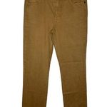 CJ by Cookie Johnson Faith Straight Brown Lyocell Cotton Khaki Jeans Size 30 Photo 0