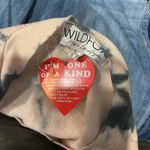 Wildfox Orange Olivia Sweatshirt Spiral Dye Crop Boxy Pullover Sz S NWT Photo 6