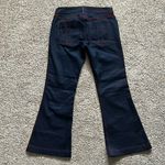 Burberry Dark Blue Red Trim High Rise Flare Leg Denim Jeans Pants **Sz 29**🌺🌺 Photo 3