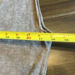 We The Free Free People  Cowl Neck Tank Top Slouchy Boho Brown Tan Distress Boxy Photo 5