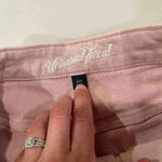 Universal Threads Universal Thread High Rise Midi Jean Denim Short Pink 5-Pocket Women’s Size 8/29 Photo 1