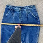 VTG 80s Rockies Bareback High Rise Pleated V Yoke ribcage cowgirl western jeans Blue Size 31 Photo 5