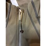 Lululemon  Define Track Jacket Luon Size 4 Olive Brown/Black Full Zip Yoga Run Photo 3