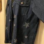 Quacker Factory  Jean Jacket with Rhinestone Stars Photo 1