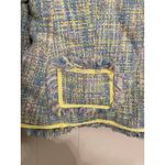 Chadwick's‎ Light Academia Y2K Fringe Blazer Purple Blue Yellow Ribbon 14P Size 12 Photo 4