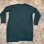 Samsøe Samsøe Nor Cardigan Sea Moss Mel XXS Oversized Knit Alpaca Merino Wool Green Photo 4