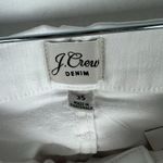 J.Crew NWT 10" Vintage Slim-Straight Jean in White Button Fly Size 35 NEW Photo 4