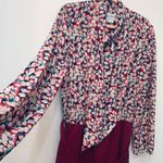 Ann Kirk Vintage floral dress with belt sz 14. Multi Photo 5