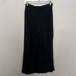 House of Harlow Pull On Cropped Wide Leg Black Pants Size 8 Photo 6