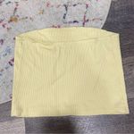 American Eagle  Tube Top Yellow Photo 1