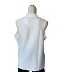 Nike NWT  Women's Victory Dri-FIT Sleeveless Golf Polo in White Photo 6