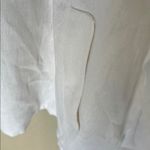 Horses atelier white poncho style v neck blouse Size L Photo 4