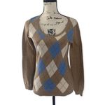 Massimo Dutti SZ S argyle sweater NWOT Photo 0