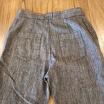 Poetry  Textured Tailored Trouser ankle crop  Pants linen wool blend size 4 Photo 9