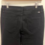 1822 Denim  Black Bootcut Split Hem Jeans Women's Size 12 Stretch Retro Photo 3