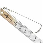 Silpada Siplada Sterling Silver CZ Curved Bar Necklace 925 Box Chain Photo 7