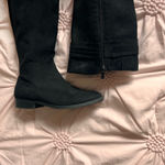 Black knee high boots Size 7 Photo 1