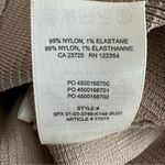 Aritzia Babaton Sculpt Knit Criss Cross Ribbed Cropped Tank Top Tan Beige Size S Photo 10