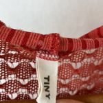 Anthropologie  Tiny Open Drape Front Crochet Trim Long sleeve Cardigan Sweater S Photo 4