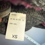 Frauenschuh 100% wool Zip Jacket outdoors Warm Up Pink Trim Gray sz XS Photo 4