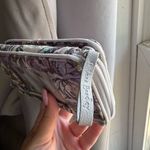 Vera Bradley  Ladybug Lavender Large Wallet / Card Holder RIFD Photo 3