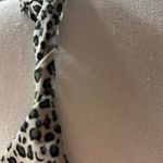 F.L.P. Faith Love Passion Leopard Animal Print Pull on Dress Size S Twist Strap Gray Photo 3