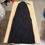 Free People  Beach Black Halter Neck Knit Sweater Coverup Dress Cotton Blend S Photo 0