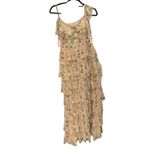 Mac Duggal 9069 Off Shoulder Embroidered Ruffle Tiered Gown, Size 6, New w/ Tag Photo 9