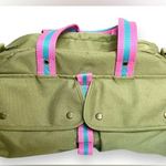 Ralph Lauren Vintage Rare Army Green Canvas Cargo Messenger Bag Photo 0