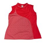 VTG Lopez Desert Dry shirt Size M Sleeveless Tennis Pickleball Golf Breathable Red Size M Photo 5