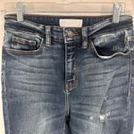 Vervet Blue Women's Distressed Hayley High Rise Skinny Jeans Size 27 Photo 2