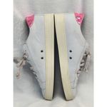 P448 Jack White Pink Rainbow Leopard Reflector Sneakers Woman's 41 /11 Photo 9