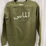 Diamond Supply Co. WOMEN’S OLIVE CREWNECK SWEATSHIRT — Medium - NWT Photo 0
