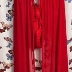 Elegant Red Lace Lingerie one piece Photo 0