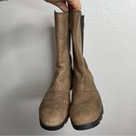 Sorel Ankle Boots Brown Leather Winter Shoes Size 6.5 Photo 1