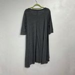 Urban Coco  Heather Gray 3/4 Sleeve Hi-low Tunic Top Sz L Photo 8