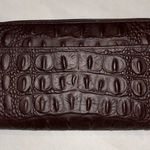 Excellent Quality Stone Mountain Dark Brown Crocodile Leather Wallet Photo 0