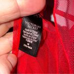 Victoria's Secret Victoria’s Secret Medium Red Mesh‎ Lace Baby Doll Dress CP0501 Photo 4