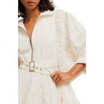 Free People Ivory Hampton Mini Dress Size L P2P 33.5” New w/o Tag MSRP $198 SOO Photo 3