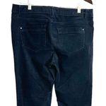 Yessica C&A Corduroy Jeans Blue Zipper Hem Size 42 European is Large US Pants Photo 4