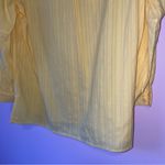 Soft Surroundings NEW L Primavera Tunic in Golden Haze Yellow Button-Up Blouse Photo 7