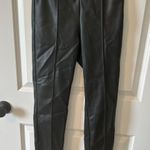 ZARA Leather High Waisted Pants Photo 0