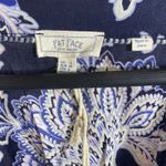 Fat Face Womens Dress Sz 8 Blue Floral Summer V Photo 13