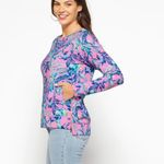 Lilly Pulitzer  Luxletic Just A Lil Jelly Beach Comber Pullover Sweatshirt‎ Small Photo 2
