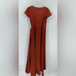 Baltic Born  Krystal Satin Wrap Gown size‎ xs Photo 3