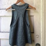 H&M crew neck pullover Silver metallic stretch racerback tank top size S Photo 4