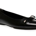 Anne Klein Women’s Luci Ballet Flat- Black- Size 10.5 Photo 0
