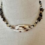 Handpicked lexington sterling silver Golden coral and shell necklace Photo 0