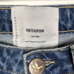 One Teaspoon NEW Street Walkers High Waist Straight Leg Ankle Jeans Size 28 Photo 4