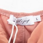 Petal and Pup Y2K Womens Milkmaid Crop Top Size L Pink Cottage Coquette Summer Photo 4